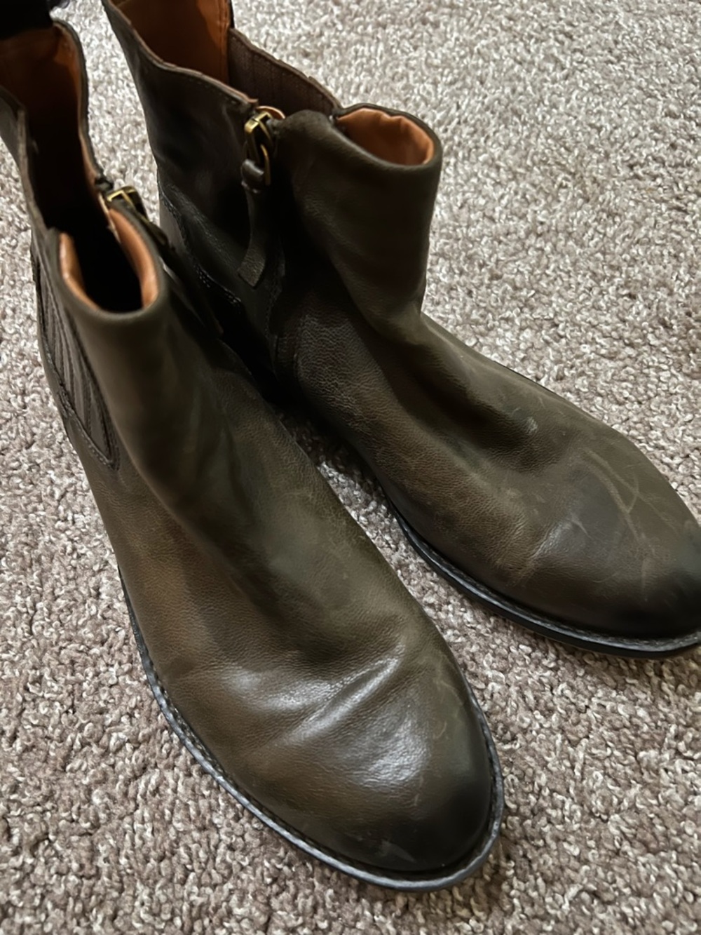 Franco Sarto leather boots